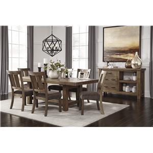 Signature Design by Ashley Tamilo Formal Dining Room Group